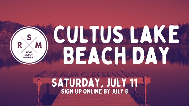 RSM Youth - Cultus Lake Beach Day logo
