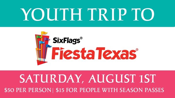 Youth Trip to Fiesta Texas logo