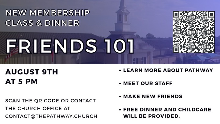 Friends 101 Dinner logo