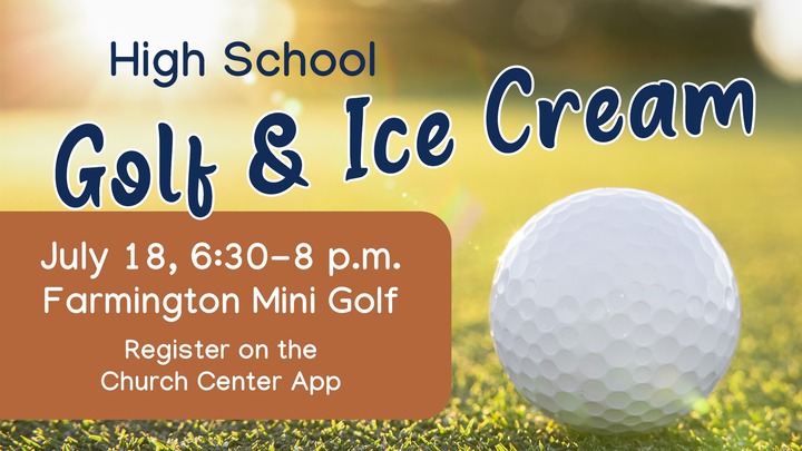 Farmington Mini-Golf and Ice Cream for High School Students logo