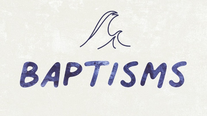 Baptisms July 2026 logo