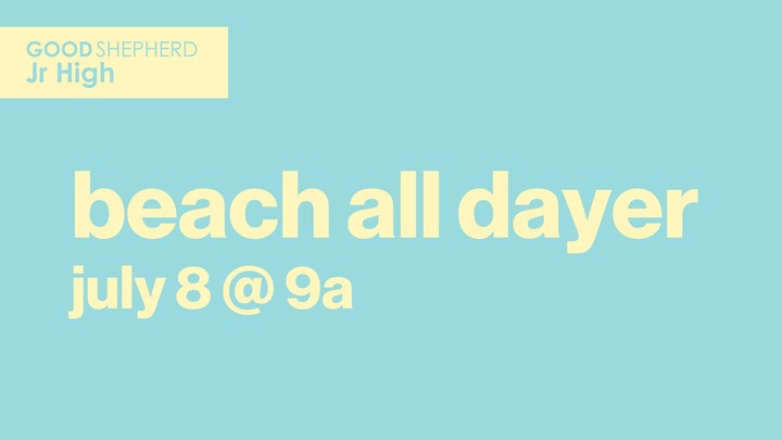 GS Jr High Beach All Dayer logo