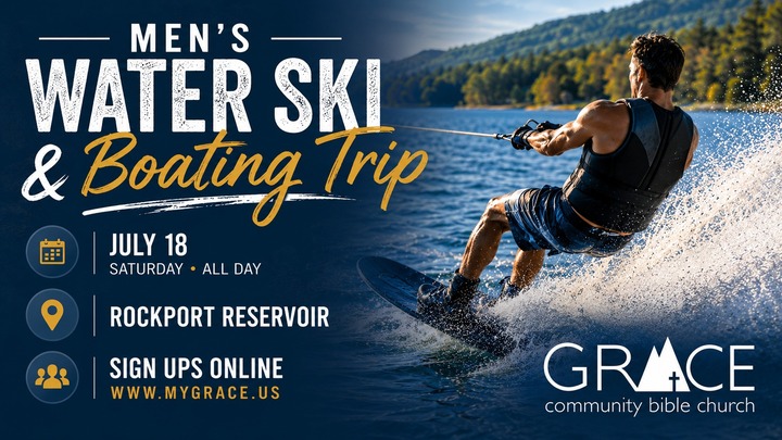 Men of Grace: Water Ski & Boating Trip logo