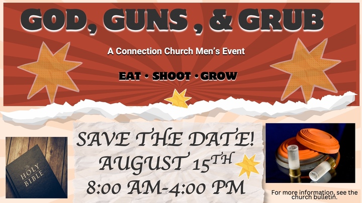 God, Guns, and Grub logo