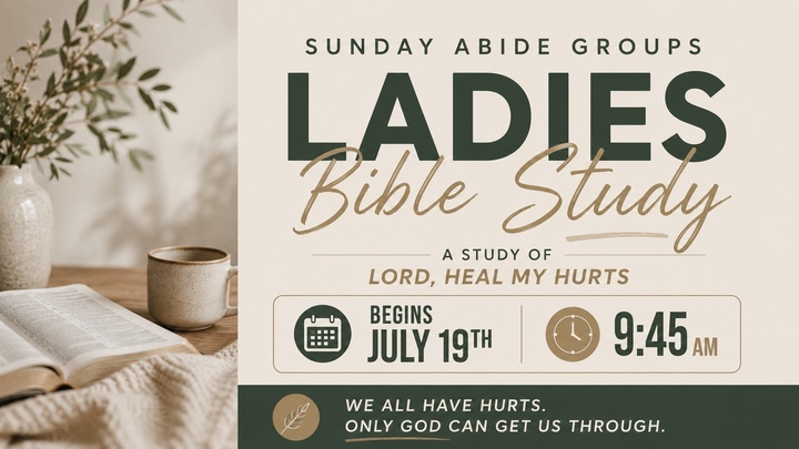Sunday Abide Group - Ladies Bible Study