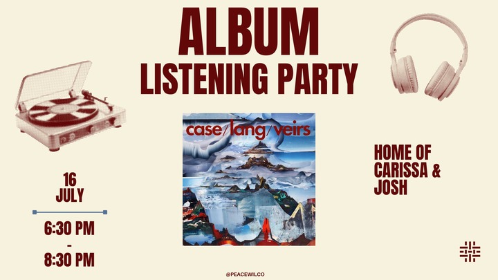 case/lang/veirs Album Listening Party logo