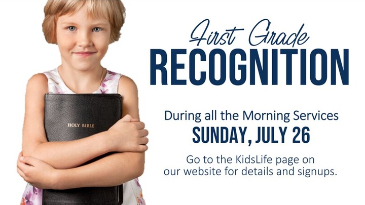 First Grade Recognition logo
