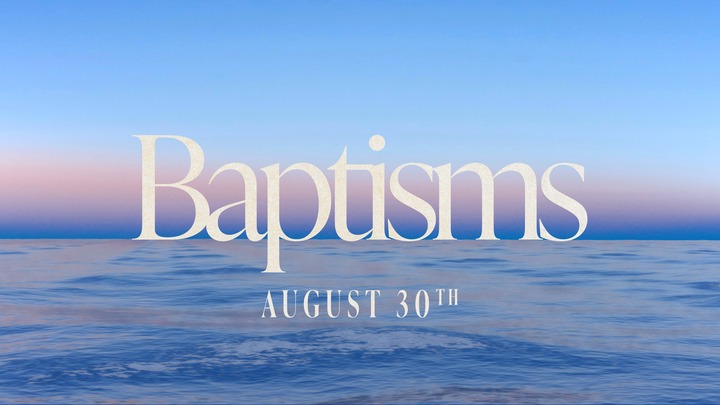 Summer Baptisms logo