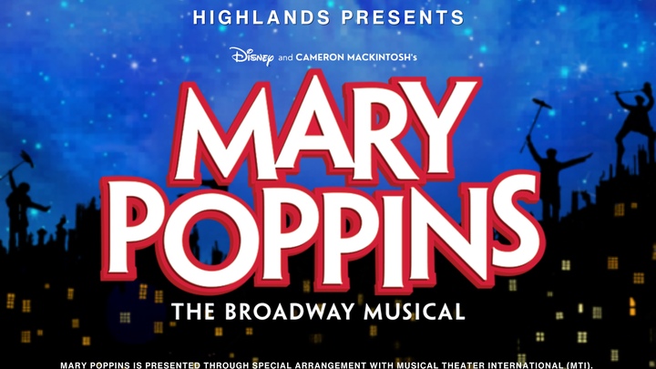 Volunteers for "Front of House" for Mary Poppins logo
