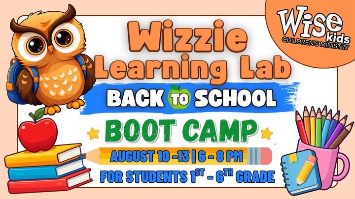 Wizzie Learning Lab Back-to-School Boot Camp Student Registration logo