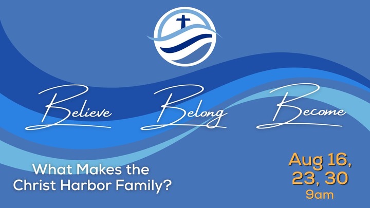 Believe, Belong, Become logo