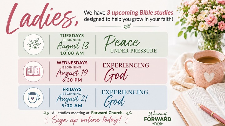 Women of Forward Fall Bible Studies
