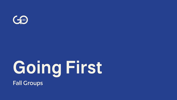 Going First Groups - Saturday AM (Men & Women)