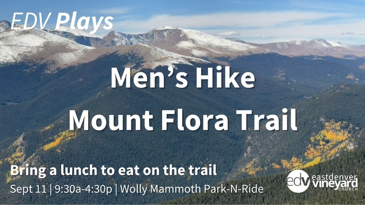 Men's Hike: Mount Flora Trail