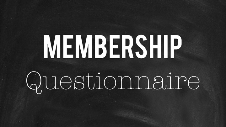 Membership Questionnaire logo image
