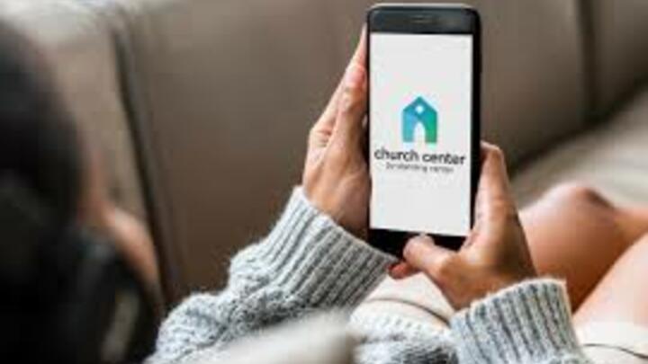 Church Center App; worship check-in, give, event sign ups logo