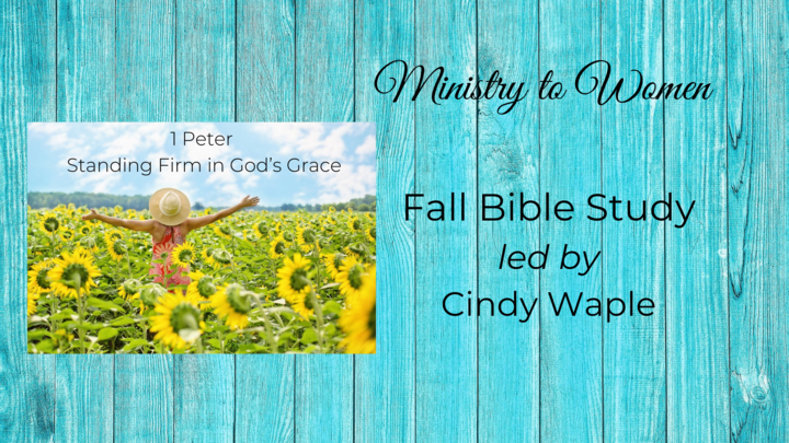 Women's Bible Study: “1 Peter: Standing Firm in God’s Grace”  logo