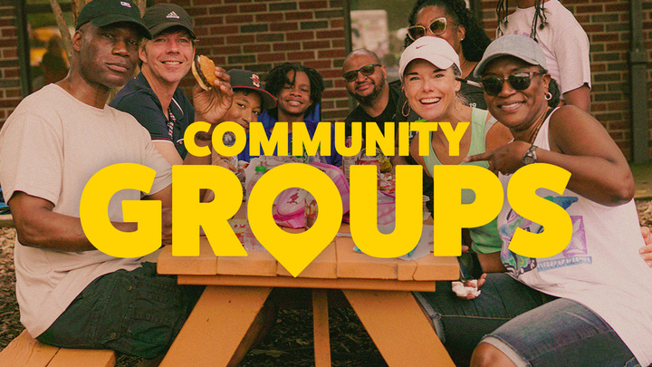 Join a Community Group! logo