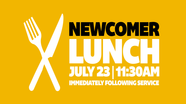 Newcomer lunch july17