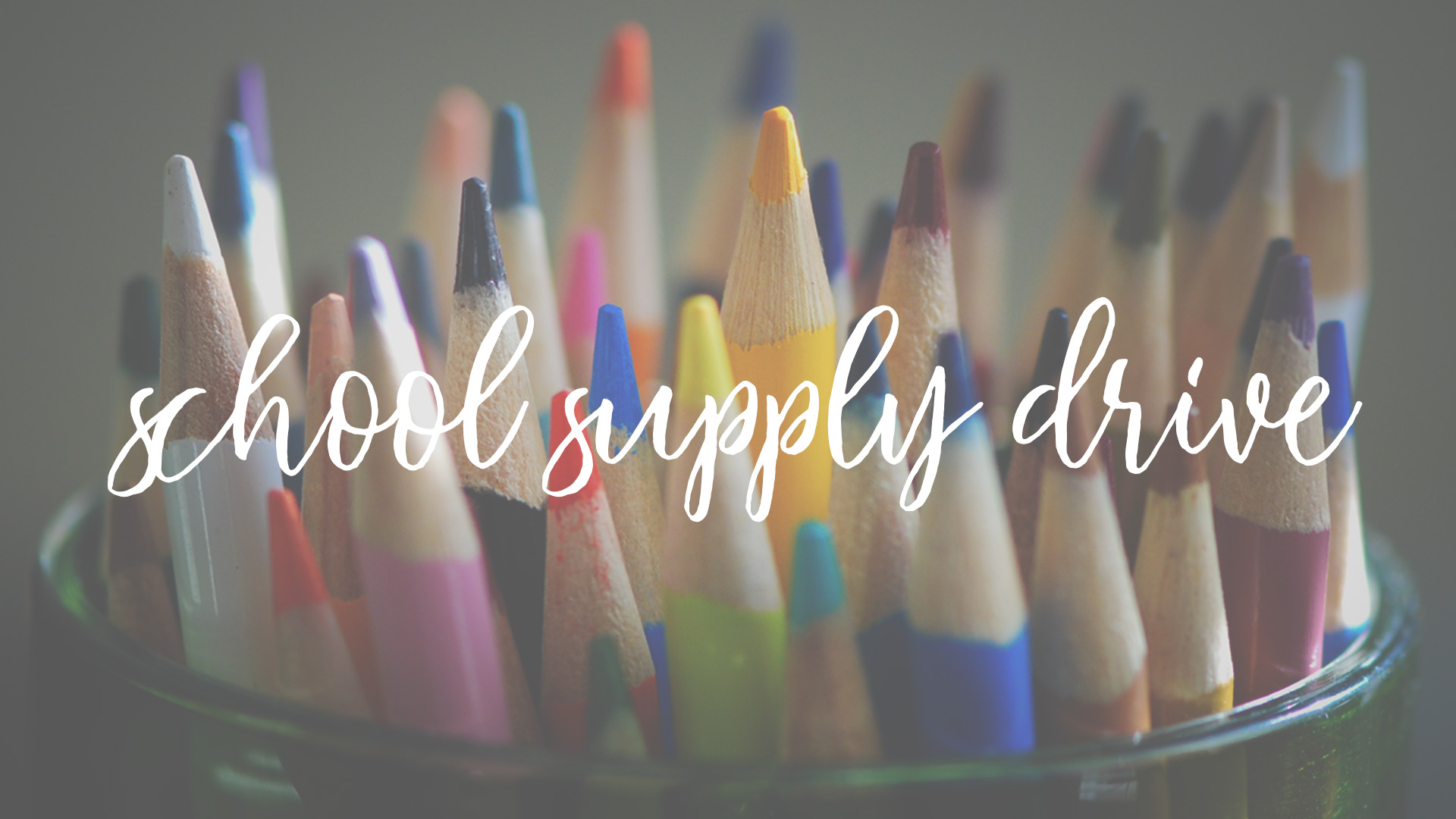 School supply drive