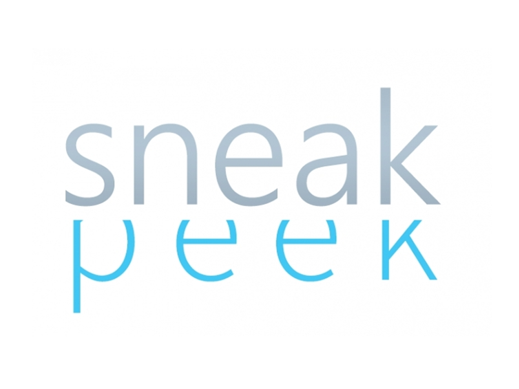 Sneak peek