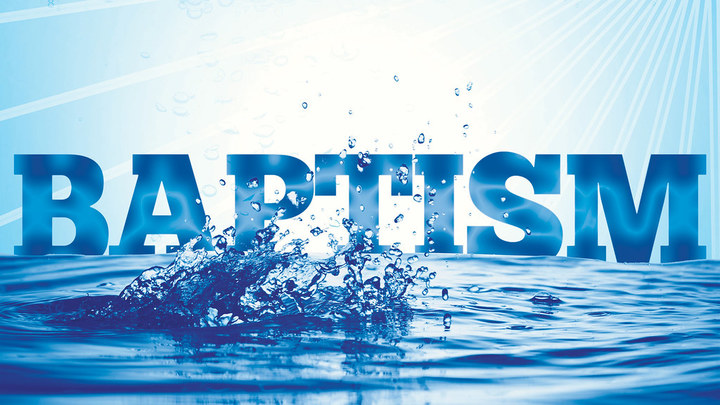 Baptism - Are you ready or have questions?  Select to register. logo