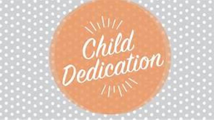 Child Dedication - Are you ready or have questions? Select to register. logo