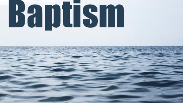 Questions About Baptism? logo