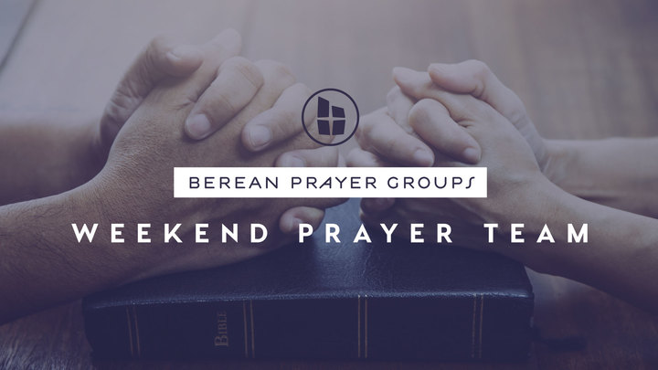 Weekend Prayer Team | Weekend Services logo