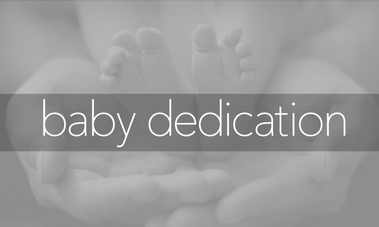 Baby dedication title