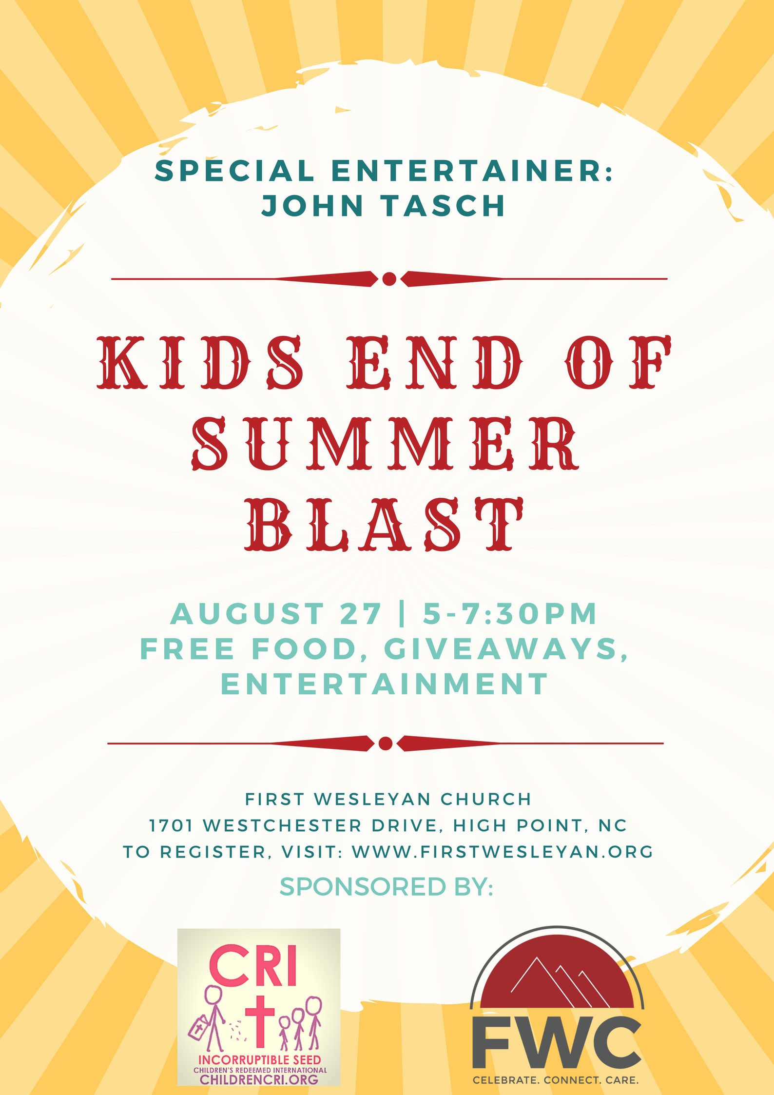 Kids end of summer blast