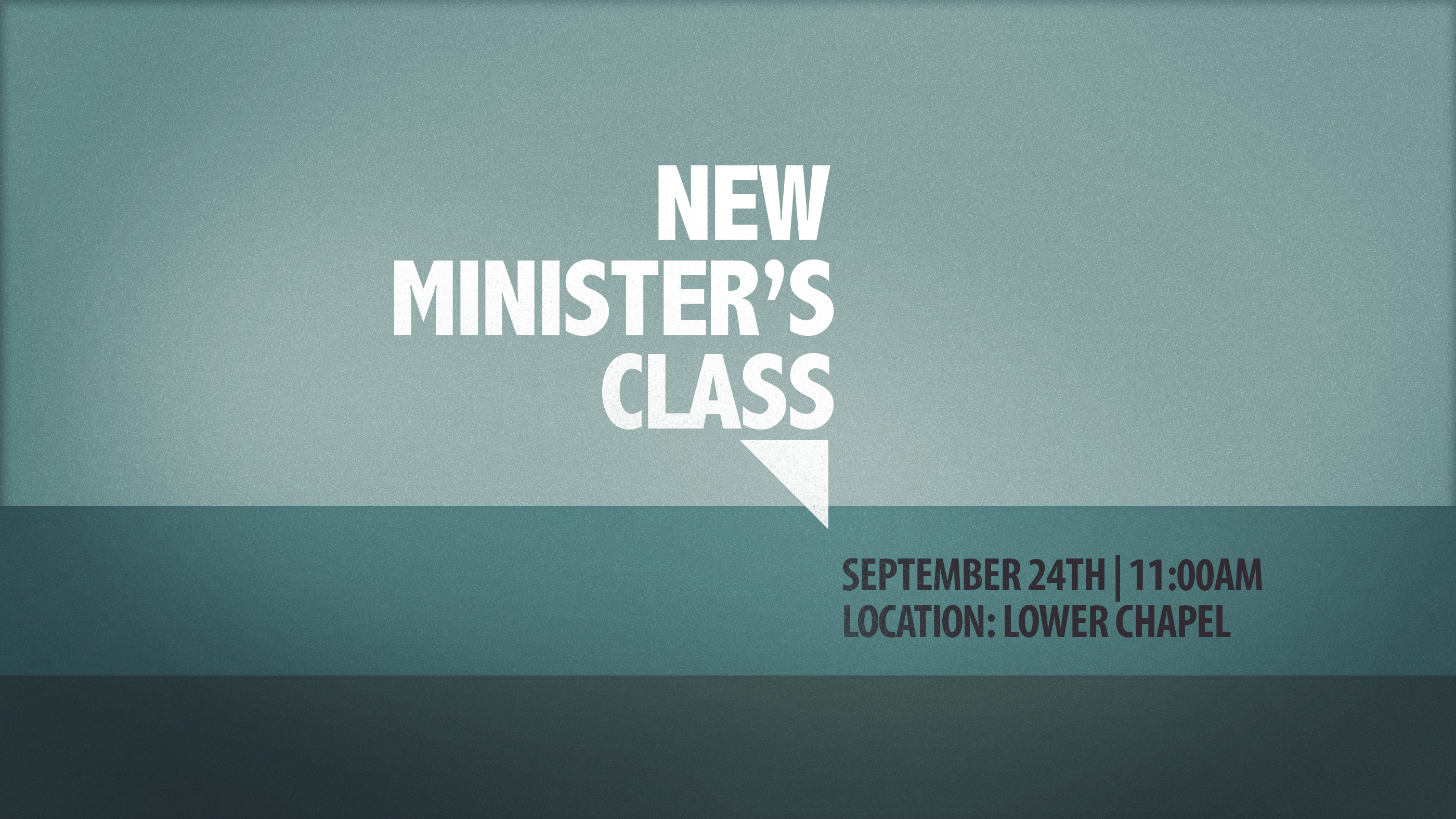New ministers