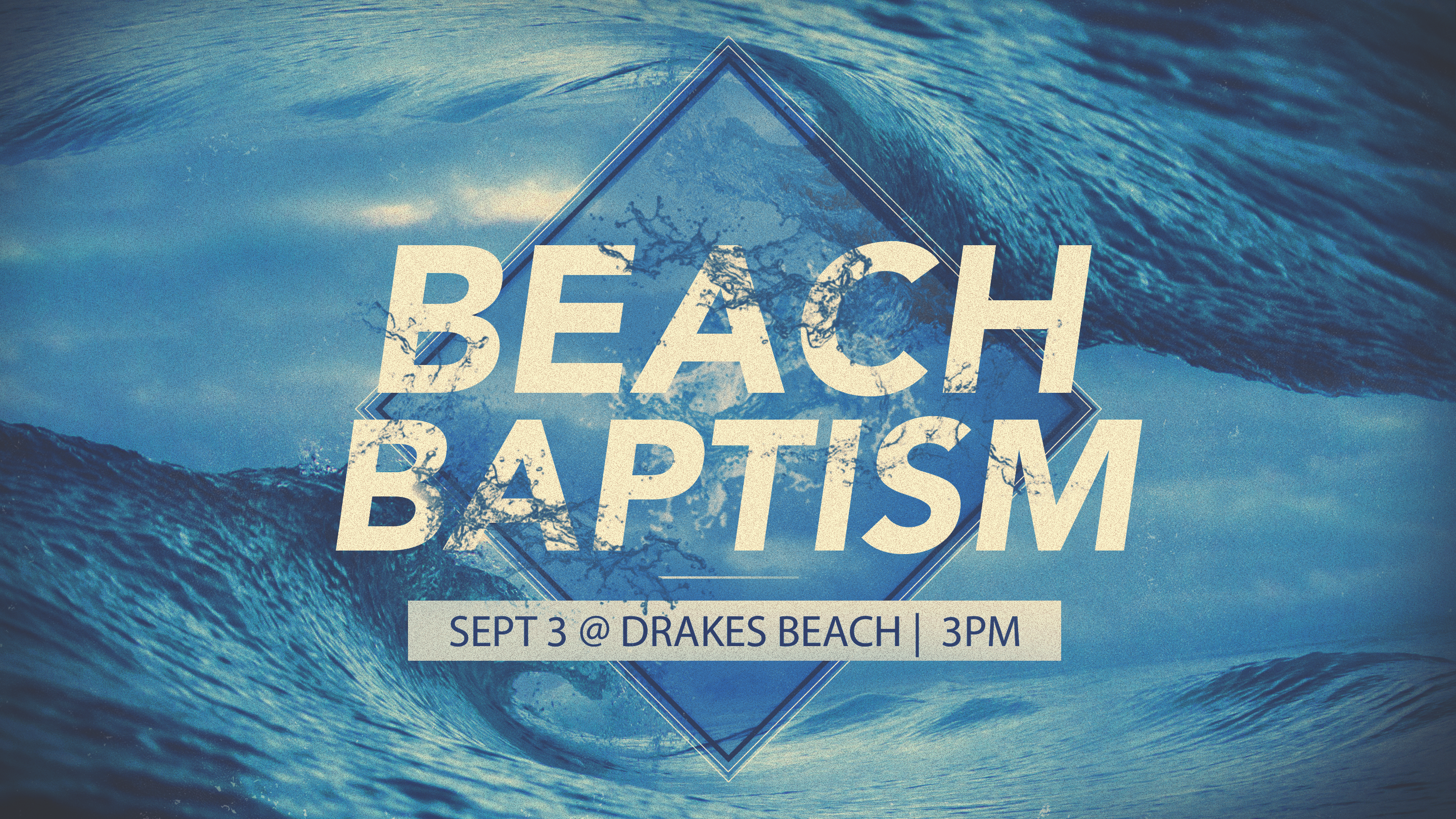 Baptism service still psd