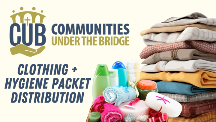 Communities Under the Bridge - Clothing/Hygiene Packet Distribution logo