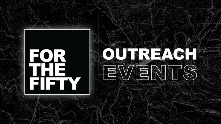 ForTheFifty Outreach Events logo