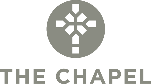 The chapel logo vertical