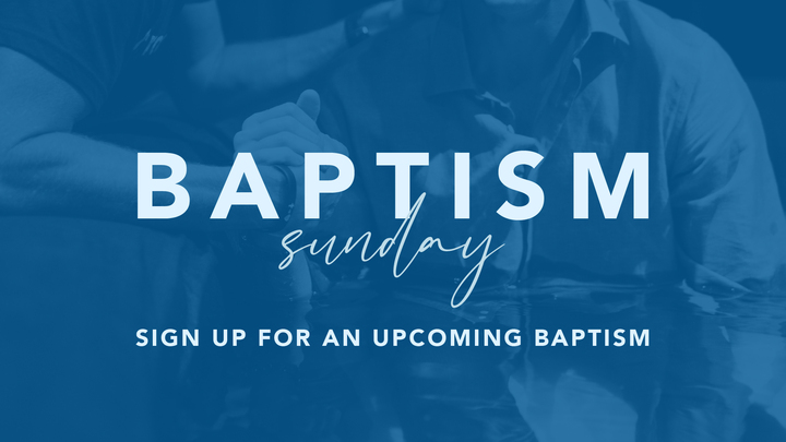 Signups for Upcoming Baptisms logo