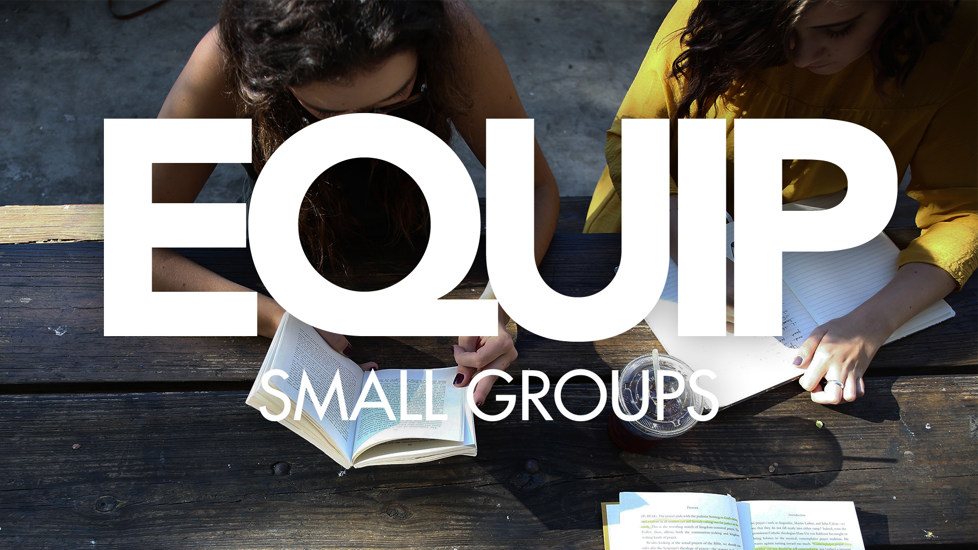 Equip small groups