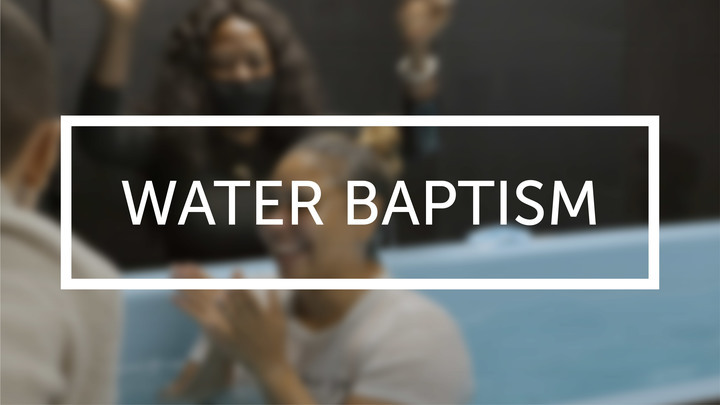 Register for Water Baptism  logo