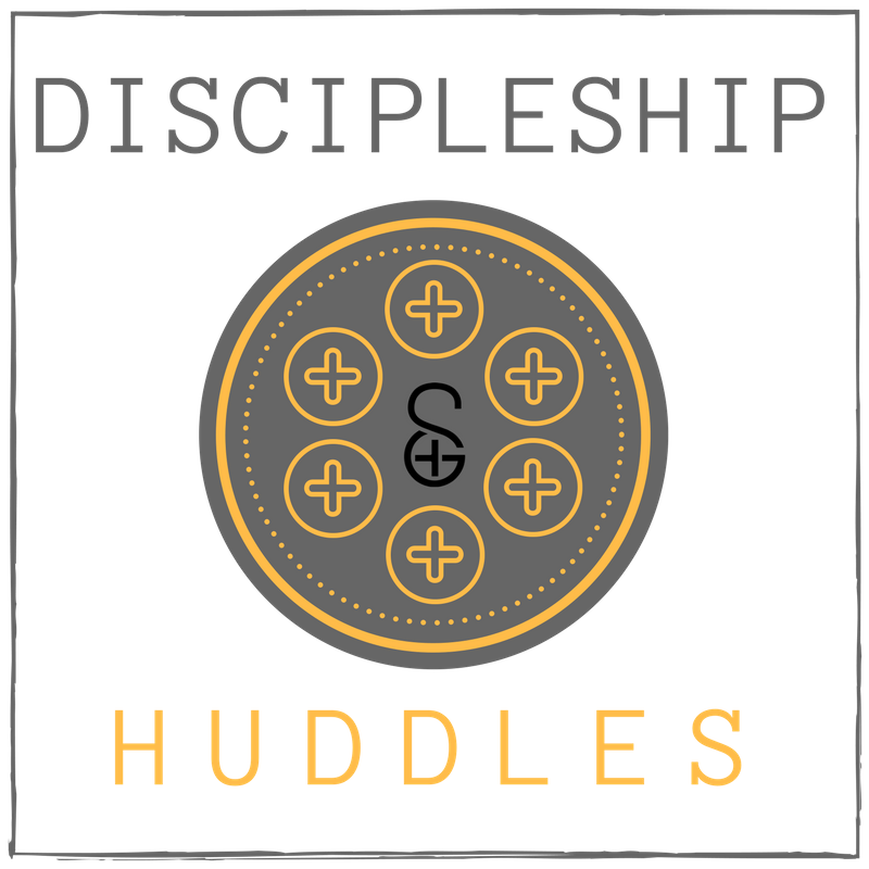 Discipleship huddle branding
