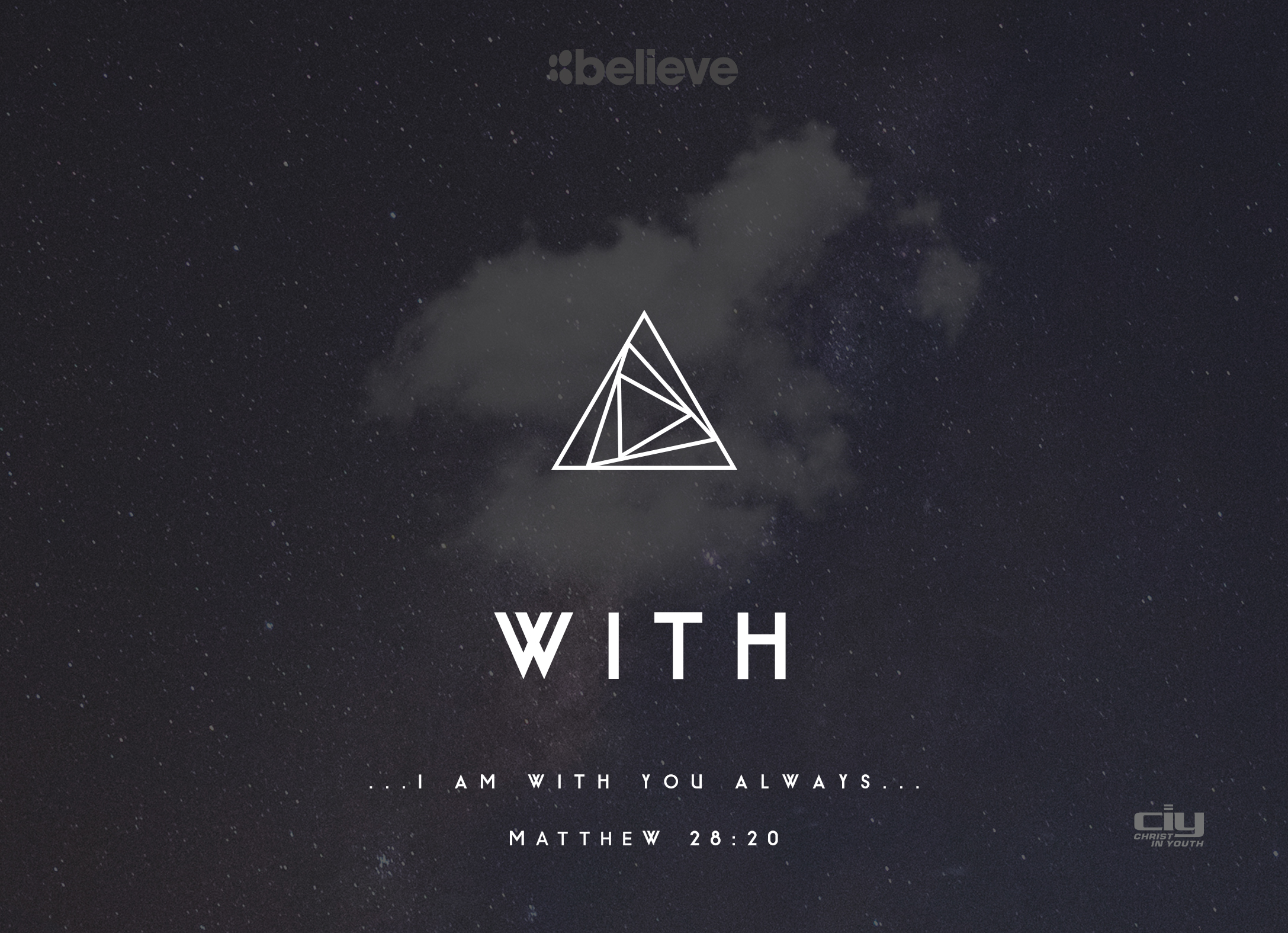 5x7 card believe