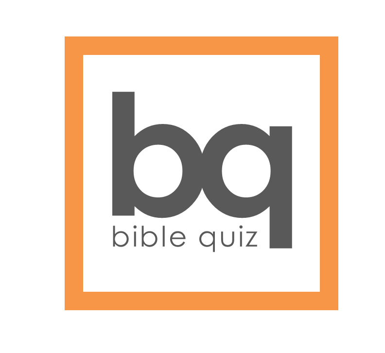 Bible quiz logo white background