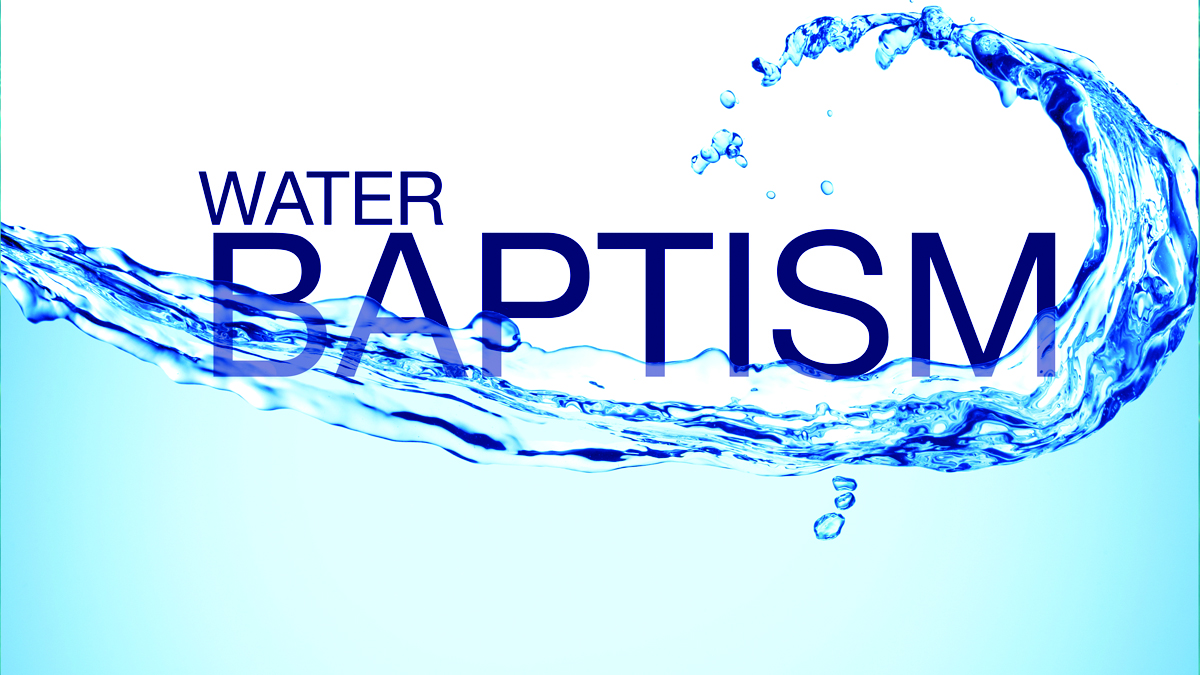 Water baptism sm