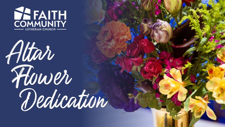 Altar Flower Dedication logo