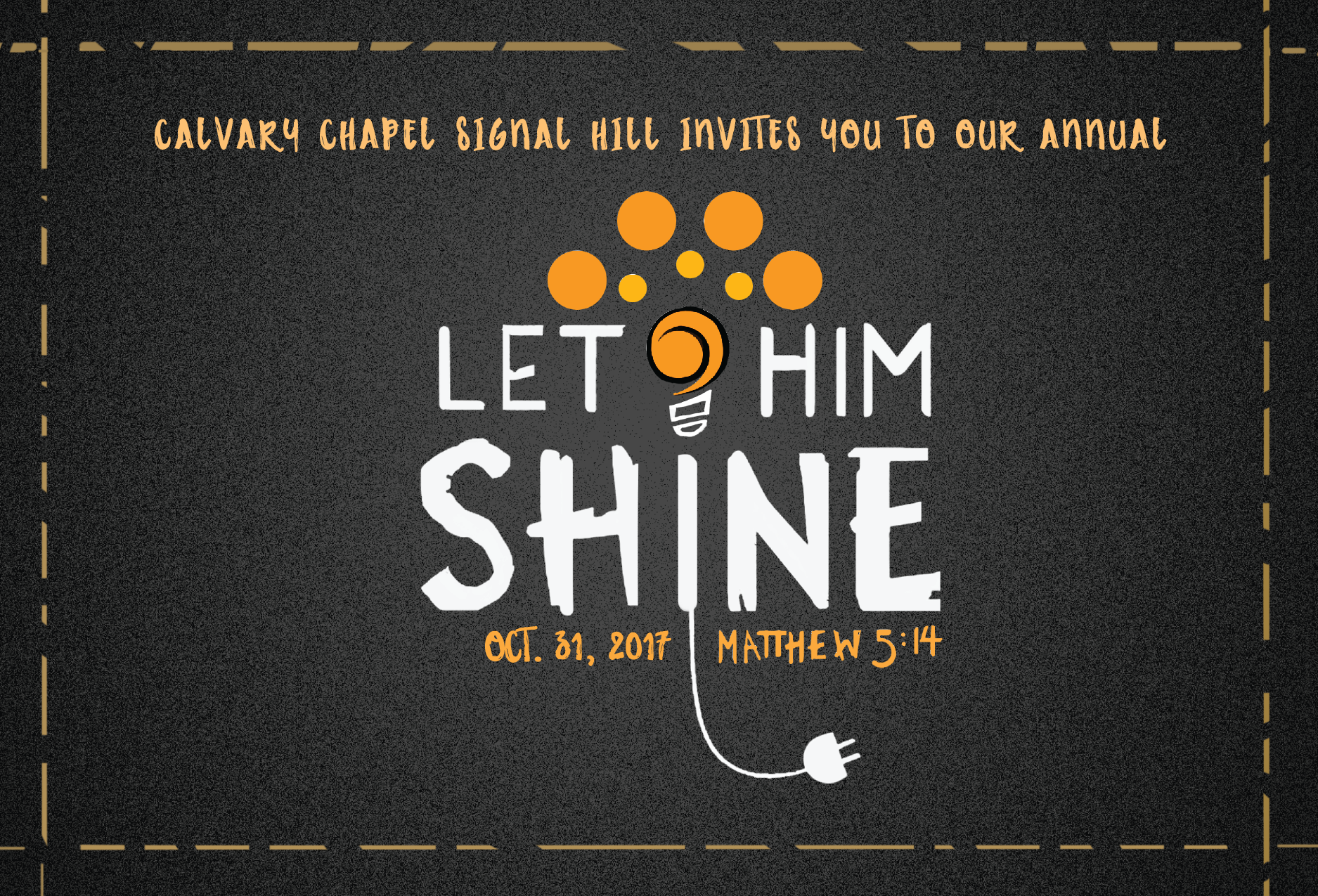 Let him shine invite revision 2 1
