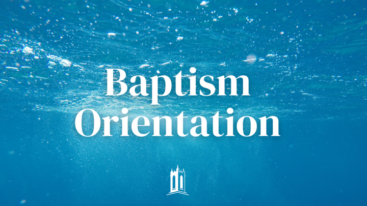 Baptism Orientation logo