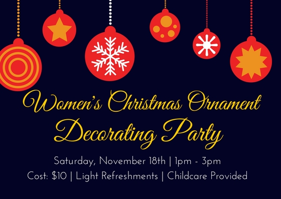 Xmas ornament party