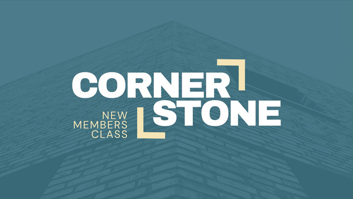 Cornerstone - New Members Class logo