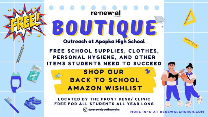 Renewal Boutique Outreach at AHS logo