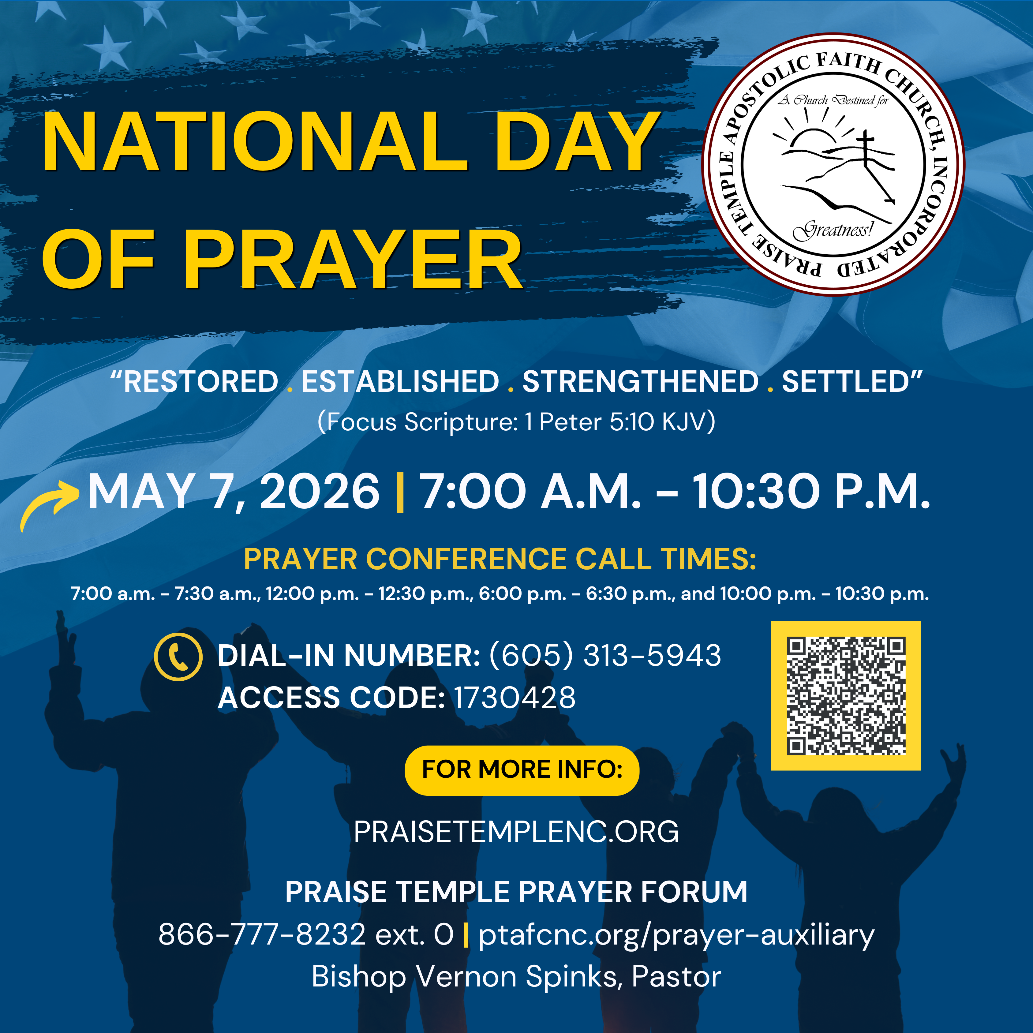 National Day of Prayer Sign-up - Praise Temple Apostolic Faith Church, Inc.
